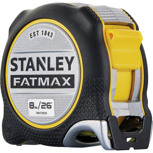 Ruban &agrave; mesurer de premi&egrave;re qualit&eacute; FATMAX, 1-1/4" x 26', Marques de goujon Imp&eacute;rial NTL Industrial