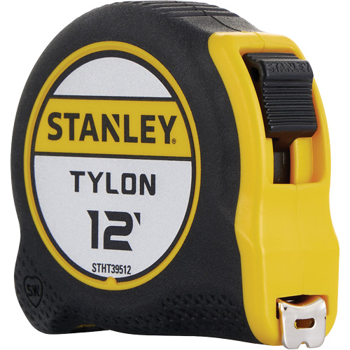 Tylon Tape Measure, 12', Imperial Graduations NTL Industrial