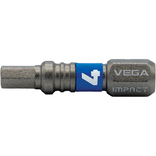 Impactech&reg; Insert Bit, Hex, 4 mm, 1/4" Drive NTL Industrial
