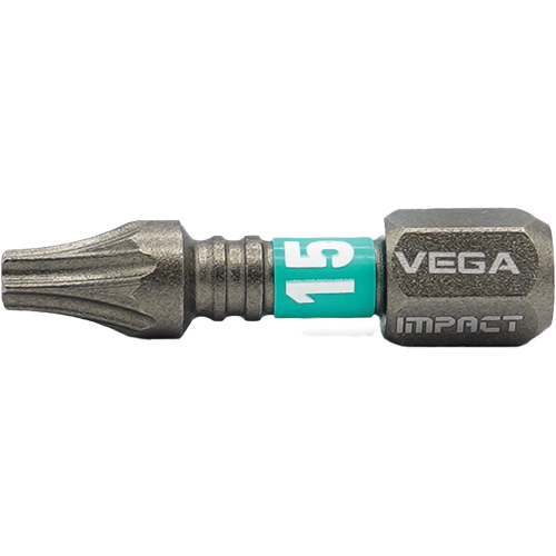 Impactech&reg; Insert Bit, Torx, T-15, 1/4" Drive NTL Industrial
