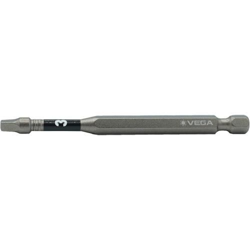 Embout pour outils &eacute;lectriques Impactech, Carr&eacute;e, Embout #3, Prise 1/4", Longueur 6" NTL Industrial