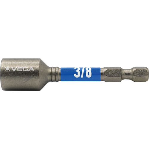 Impactech&reg; Nut Driver, 3/8" Tip, 1/4" Drive, 2-9/16" L, Magnetic NTL Industrial