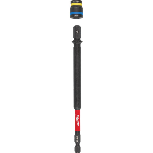 SHOCKWAVE Impact Duty 5/16” & 3/8" QUIK-CLEAR 2-in-1 Nut Driver, 1/4" Drive, 6" L, Magnetic NTL Industrial
