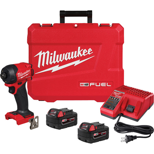 Trousse visseuse hydraulique &agrave; prise hexagonale SURGE M18 FUEL , 1/4", 1000 lb-po Couple max., 18 V, Lithium-ion NTL Industrial