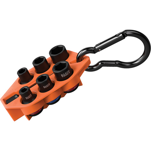 Grab-And-Go Impact Socket Set, SAE, 7 Pcs, Impact, 3/8" Drive Size NTL Industrial
