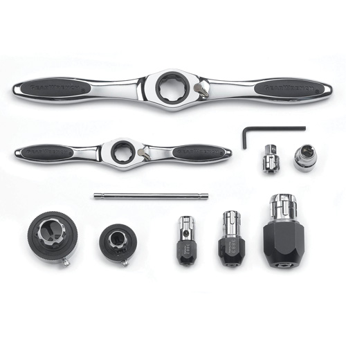 Ratcheting Tap & Die Accessory Set, 11 Pieces NTL Industrial