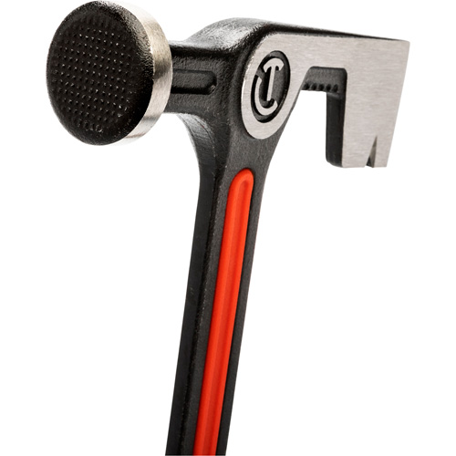 Drywall Hammer, 11 oz., Solid Steel Handle, 12-1/2" L NTL Industrial