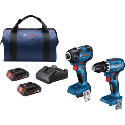2-Tool Combo Kit, Lithium-Ion, 18 V NTL Industrial