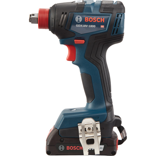 Two-In-One Bit/Socket Impact Driver/Wrench Kit, 1/2", 1800 in-lbs. Max. Torque, 18 V, Lithium-Ion NTL Industrial