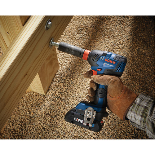 Two-In-One Bit/Socket Impact Driver/Wrench Kit, 1/2", 1800 in-lbs. Max. Torque, 18 V, Lithium-Ion NTL Industrial