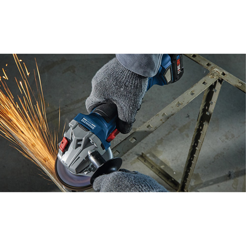 Brushless Angle Grinder with Slide Switch, 4-1/2" Wheel, 18 V NTL Industrial