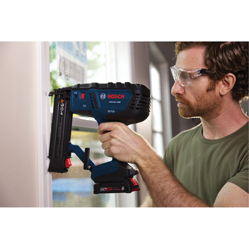 Brushless 18-Gauge Brad Nailer Kit with Standard Power Battery, 18 V, Lithium-Ion NTL Industrial