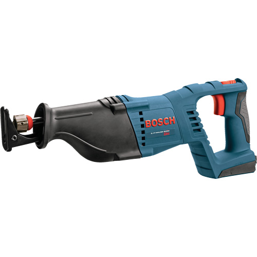Scie alternative avec poign&eacute;e en D (outil seulement), 18 V, Lithium-ion Bloc-pile, 2700 coups/min NTL Industrial