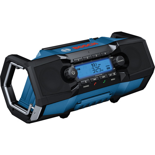 Compact Jobsite Radio with Bluetooth&reg; 5.0, Lithium-Ion, 18 V NTL Industrial