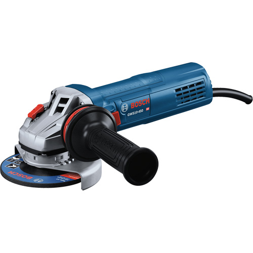 Ergonomic Angle Grinder, 4-1/2", 120 V, 10 A, 11000 RPM NTL Industrial