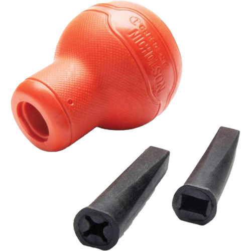 Manche de lime rond court avec inserts NTL Industrial