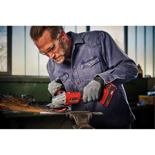 Professional Cordless Angle Grinder (Tool Only), 4-1/2" Wheel, 18 V NTL Industrial