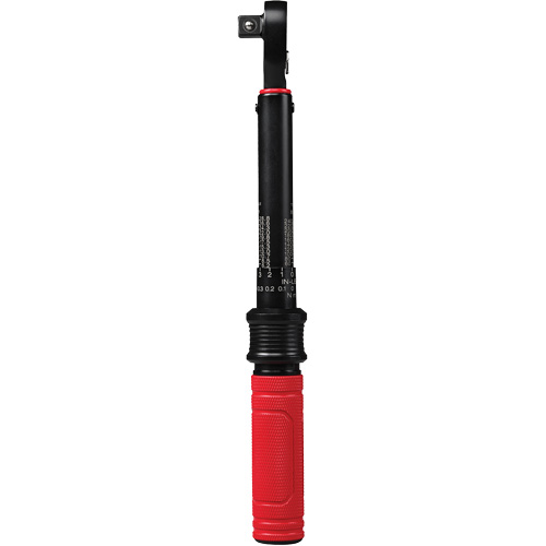 Cl&eacute; dynamom&eacute;trique, &agrave; cliquer, Entraînement 3/8" carr&eacute;, 5,6 - 28,2 Nm/50 - 250 lb-po NTL Industrial