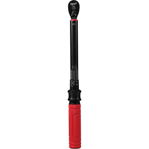Cl&eacute; dynamom&eacute;trique, &agrave; cliquer, Entraînement 3/8" carr&eacute;, 20 - 100 lb-po/27,1 - 135,6 Nm NTL Industrial