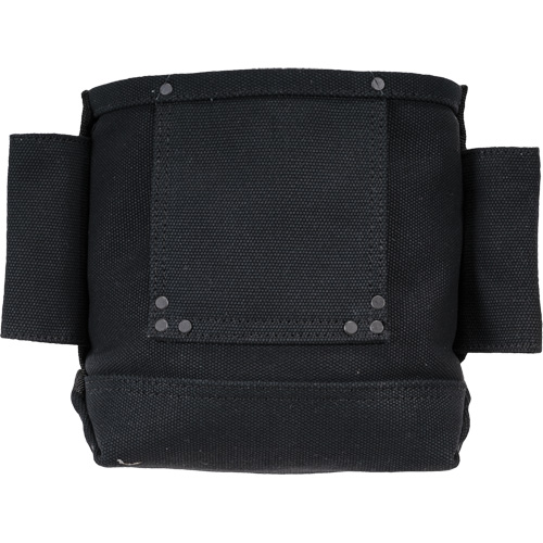 Phantom Collection Nut & Bolt Bag with 2 Sleeves, Canvas, 3 Pockets, Black NTL Industrial