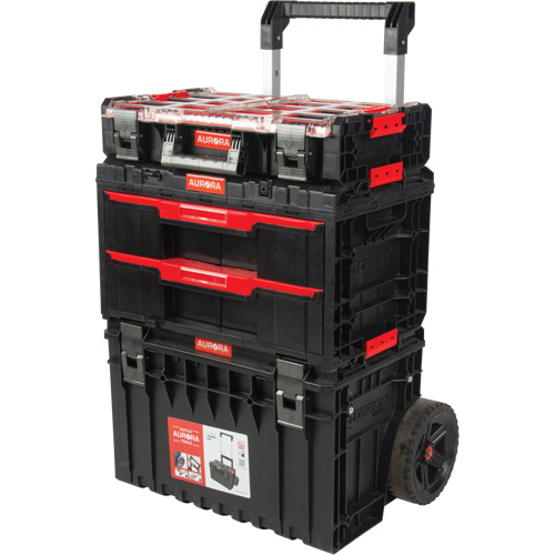 Jeu de base pour coffre &agrave; outils roulant Arx 3 mcx, 25-1/5" x 19" x 42-2/5", Noir NTL Industrial