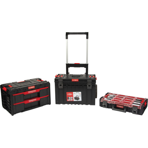 Jeu de base pour coffre &agrave; outils roulant Arx 3 mcx, 25-1/5" x 19" x 42-2/5", Noir NTL Industrial