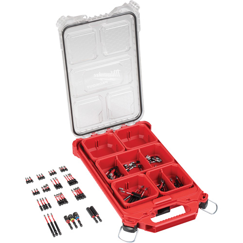 100-Piece PACKOUT SHOCKWAVE Impact-Duty Driver Bit  Set NTL Industrial