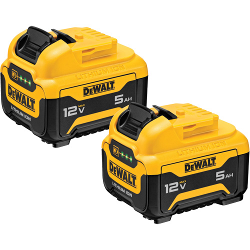 Max* Battery Packs, Lithium-Ion, 12 V, 5 Ah NTL Industrial