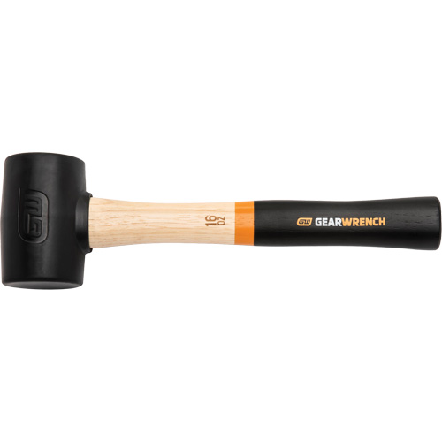 Maillet en caoutchouc, 16 oz, Prise en Bois, 13" lo NTL Industrial
