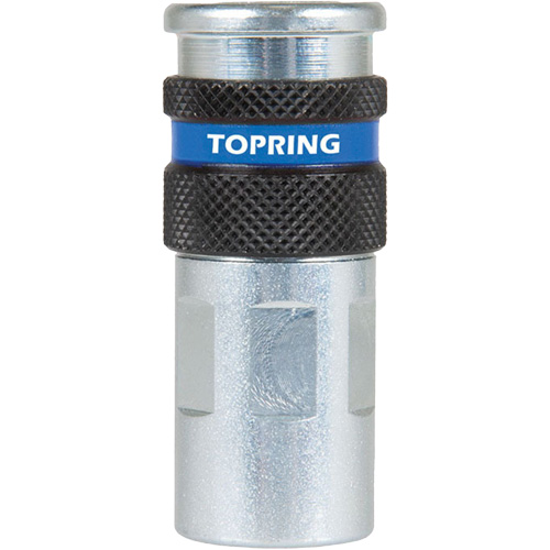 Raccord industriel rapide QUIKSILVER 2, Acier zingu&eacute;, 1/4", NPT femelle, 362 PSI NTL Industrial