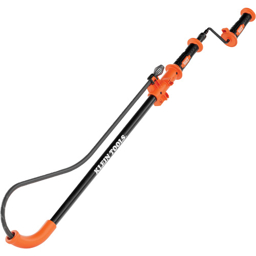 Steel Toilet Auger, Manual, 3' Cable Length, 1/2" Cable Diameter NTL Industrial