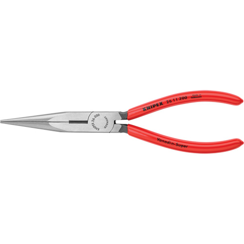 Long Nose Pliers with Cutter, 8" L NTL Industrial