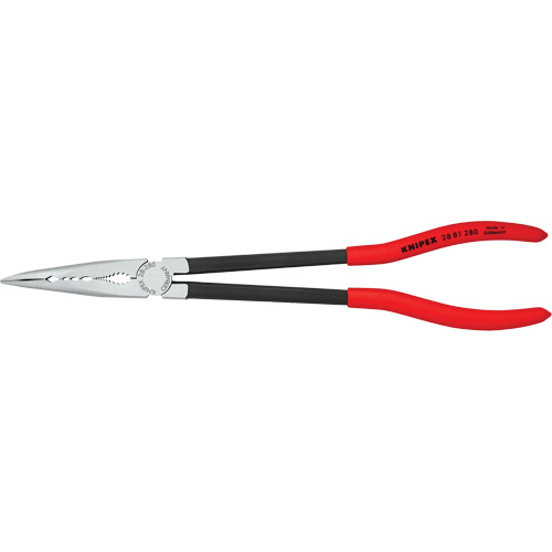 Pince &agrave; bec effil&eacute; extra-long coud&eacute; &agrave; 45° NTL Industrial