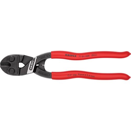 CoBolt&reg; High Leverage Compact Bolt Cutters, 8" L, Center Cut NTL Industrial