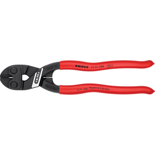 Coupe-boulons compact &agrave; levier d&eacute;multipli&eacute; CoBolt&reg; avec lame &agrave; encoche, 8" l, Coupe centrale NTL Industrial