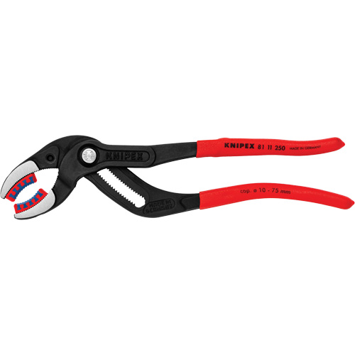 Pipe Gripping Pliers with Replaceable Plastic Jaws, 10" NTL Industrial