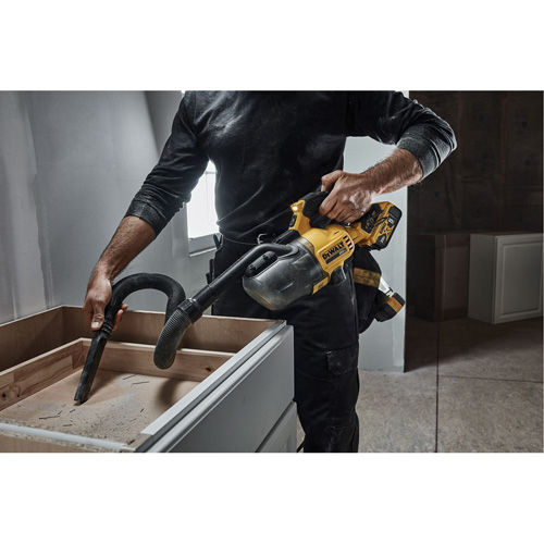 Cordless Dry Hand Vacuum, 20 V, 0.18 gal. Capacity NTL Industrial