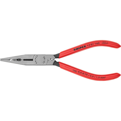 Pince d'&eacute;lectricien 4 en 1 avec fil m&eacute;trique, 6-1/4" lo NTL Industrial