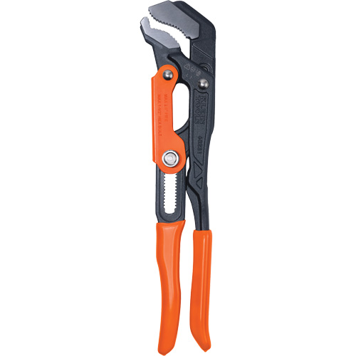 Cl&eacute; &agrave; griffe &agrave; r&eacute;glage rapide en S, Cap des m&acirc;choires 2", Longueur 16-3/5", Fini Rev&ecirc;tement en poudre, Prise Tremp&eacute; NTL Industrial