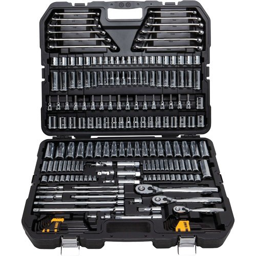 Jeu d'outils de m&eacute;canicien avec coffret moul&eacute; par soufflage NTL Industrial