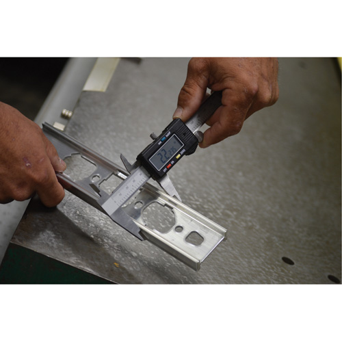Digital Caliper, 0.0005" (0.01 mm) Resolution, 0" - 6" (0 mm - 150 mm) Range NTL Industrial