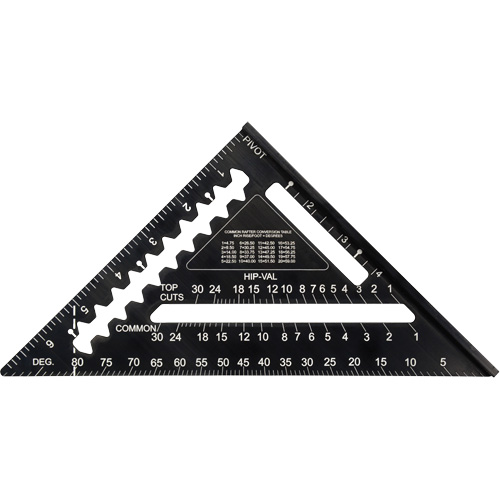 &eacute;querre de charpentier grav&eacute;e au laser Johnny Square&reg; de 7 po NTL Industrial