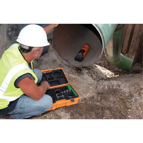 Laser de canalisation &eacute;lectronique &agrave; nivellement automatique avec technologie GreenBrite&reg; NTL Industrial