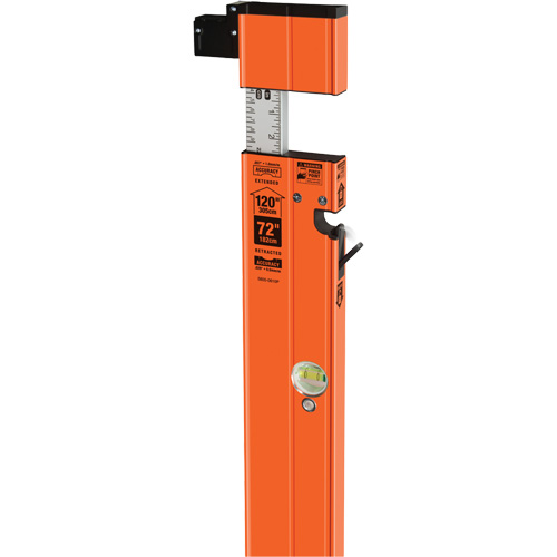 Niveau de plateau extensible robuste, 10'/6' lo, Aluminium, 3, Non magn&eacute;tique NTL Industrial