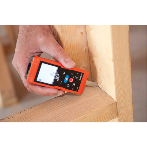 Laser Distance Meter with Angle Sensor & Bluetooth&reg;, 2" - 330' (5.08 cm - 100.58 m) Range, Digital (Electronic) NTL Industrial