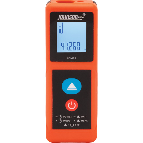Laser Distance Meter, 2" - 330' (5.08 cm - 25.9 m) Range, Digital (Electronic) NTL Industrial