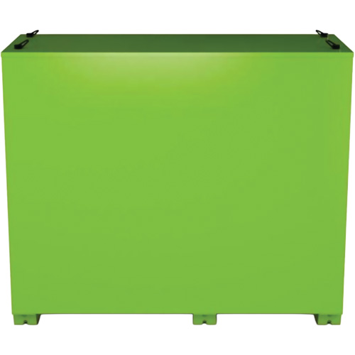 Armoire de rangement d'&eacute;PI sur place, Acier, Vert lime haute visibilit&eacute; NTL Industrial
