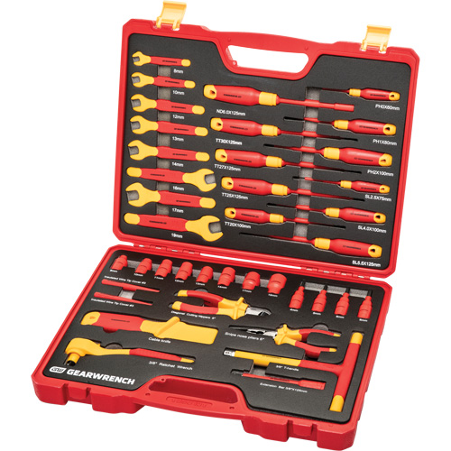 VDE Insulated Tool Set, 1000 V, 39 Pcs NTL Industrial