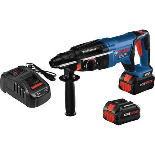 Professional Rotary Hammer Kit, 18 V, 1", 0-890 RPM NTL Industrial