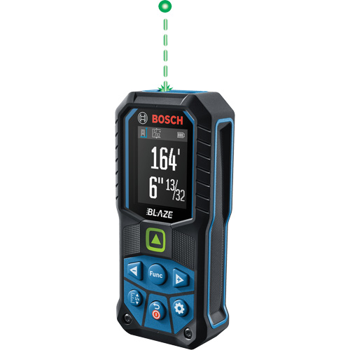 T&eacute;l&eacute;m&egrave;tre laser rouge BLAZE, 0.0' - 165' (0.0 m - 50,2 m) Gamme de mesure, Num&eacute;rique (&eacute;lectronique) NTL Industrial
